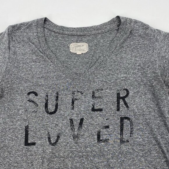 Current Elliott V Neck Soft Super Loved T Shirt Size 1 Small - Picture 4 of 10